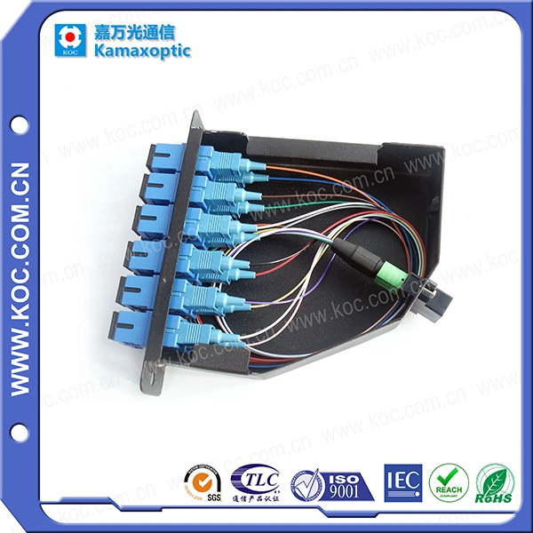 Fiber Optic Fan out Cable MPO-LC Single Mode