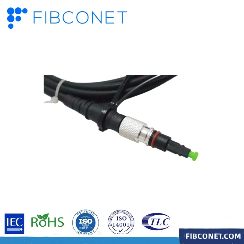 FTTH Sc APC Singlemode Simplex Assembly Waterproof Fiber Optic Waterproof Connector