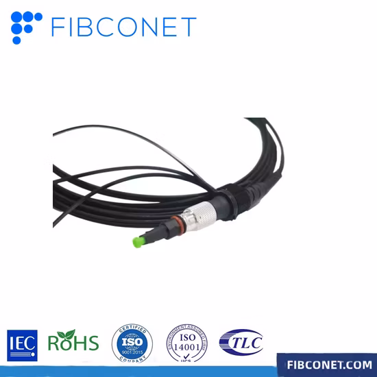 Connettore impermeabile in fibra ottica impermeabile con assemblaggio simplex monomodale FTTH Sc APC