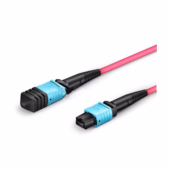 Cavo patch di rete multimodale Fcj Opto MTP e cavo in fibra ottica a spirale